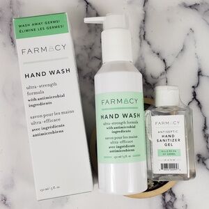 Farmacy Ultra-Strength Hand Wash + Antiseptic Hand Sanitizer Gel